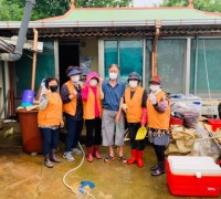 문경시종합자원봉사센터,집중호우 피해가구 복구지원 추진